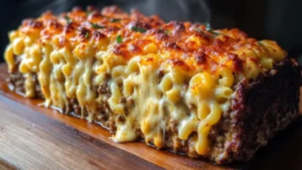 So, What Is This Magical Mac and Cheese Meatloaf Casserole?