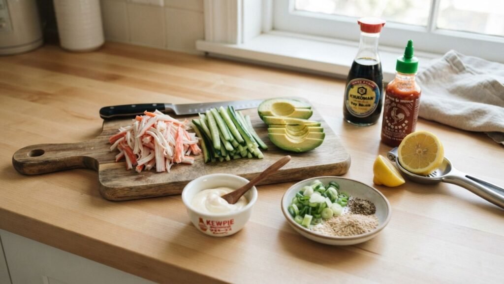 Kani Naruto ingredients