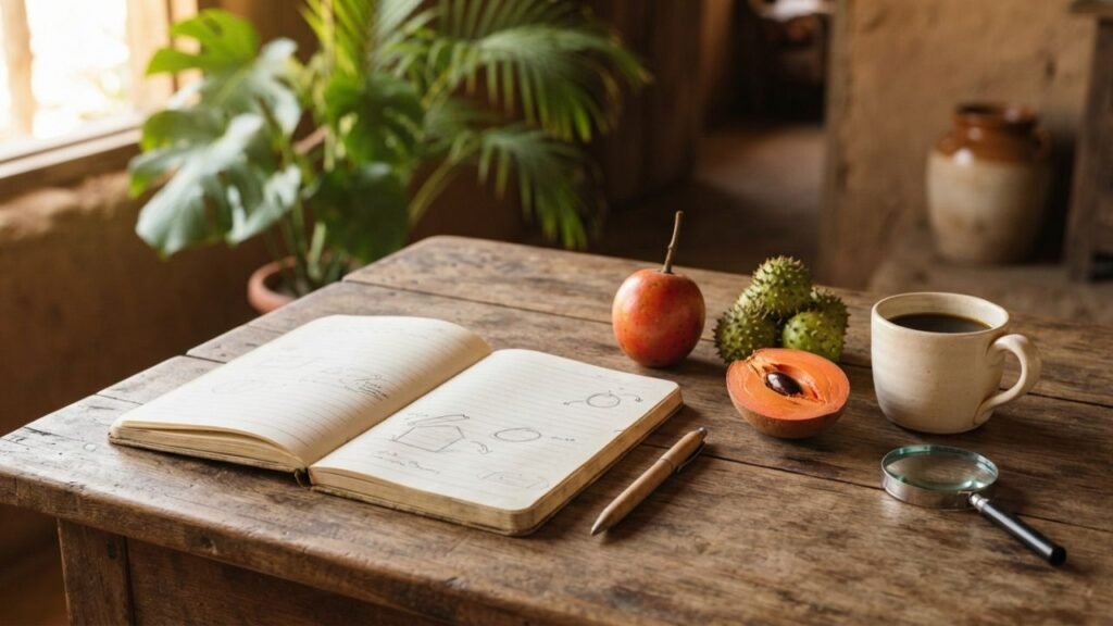 Food guide research about Salvadoran fruits